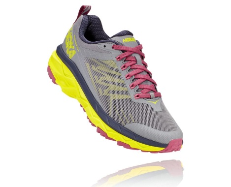 Trailove Tenisky Hoka One One Challenger ATR 5 Damske Siva / Ruzove (98WEFTHVP)